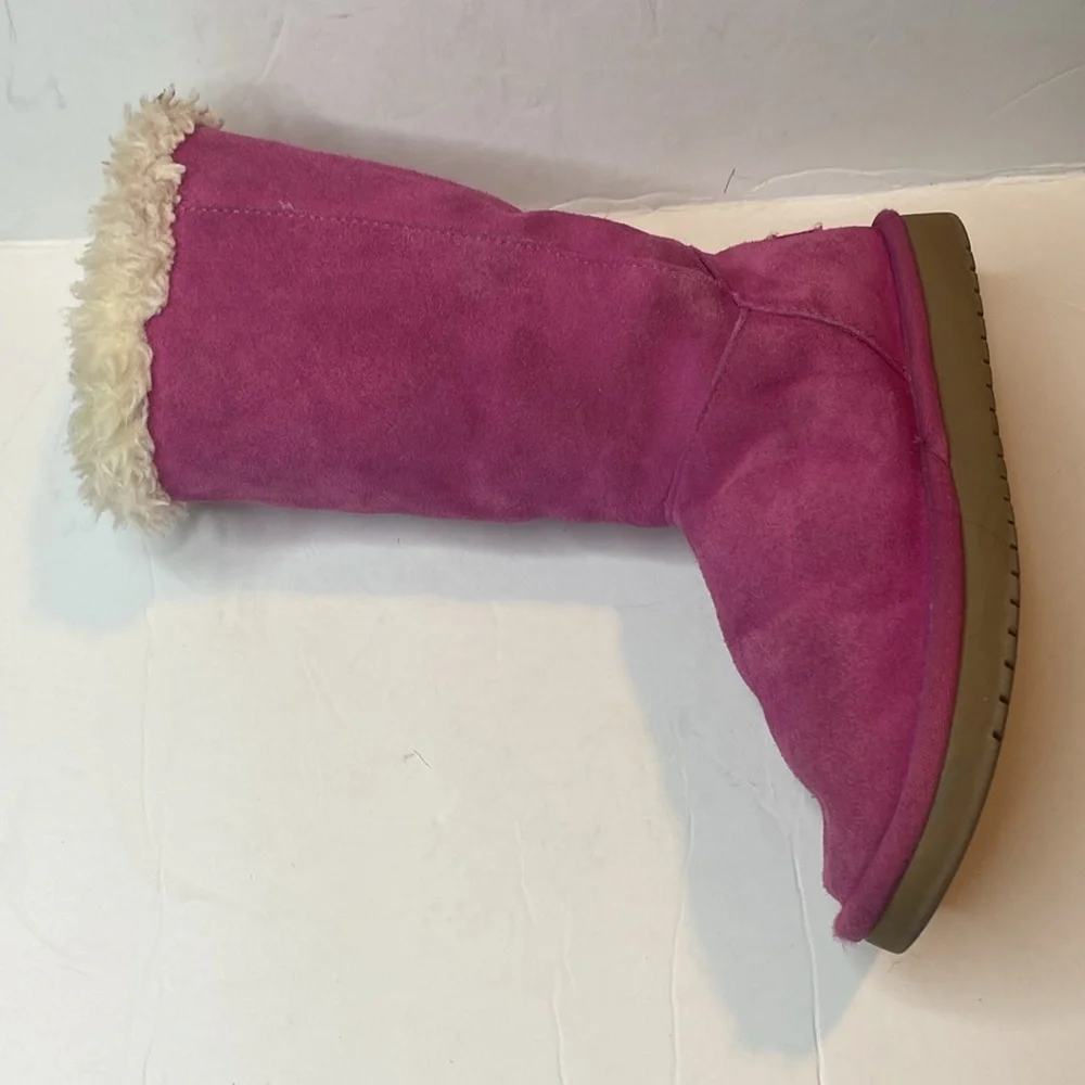 Koolaburra by Ugg Pink Suede Tall Boots